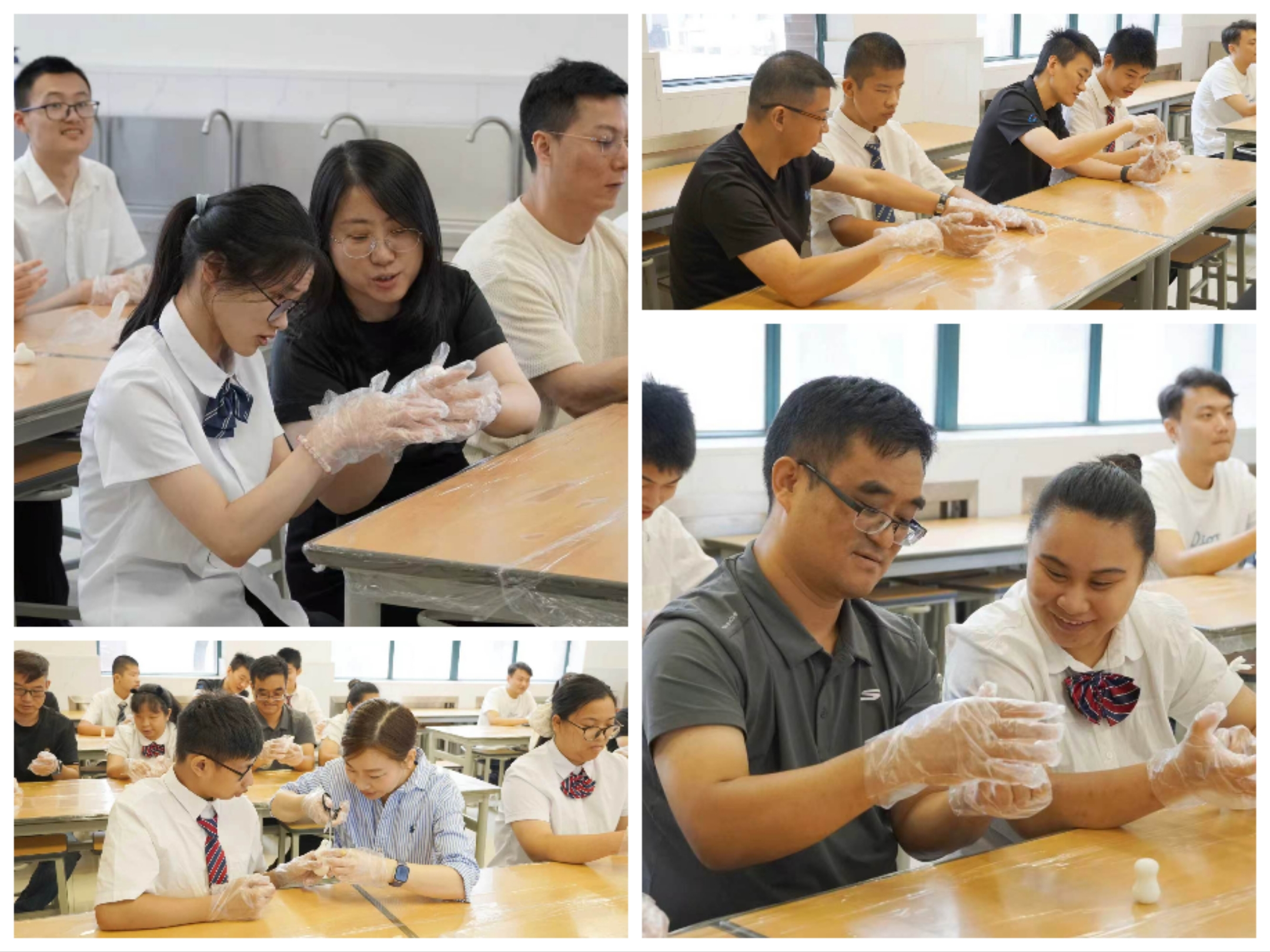 现场观摩职业实训课程教学3